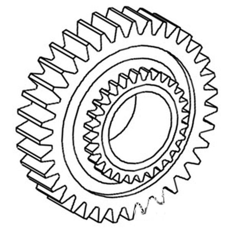 Aftermarket Tractor 3rd Gear Fits Ford 2000 3000 2600 3600 2310 2910 3610 C5NN7B340A